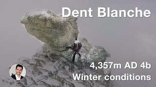 Dent Blanche in Scottish Winter conditions [upl. by Nikita]