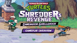 TMNT Shredder’s Revenge  Dimension Shellshock DLC  Gameplay overview [upl. by Radnaskela]