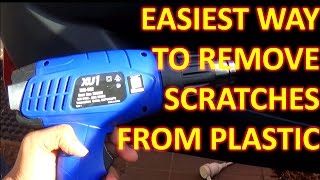 How to remove SCRATCHES from plastic PERMANANTLY [upl. by Wera]