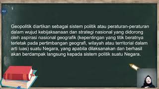 Geopolitik dan Geostrategi [upl. by Suhpesoj645]