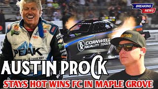 AUSTIN PROCK STAYS HOT WINS FC IN MAPLE GROVE  john force racing [upl. by Morna]