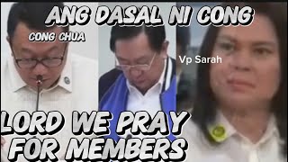 Ang dasal ni Cong sa House of Representatives quadcom houseofrepresentative pinoy [upl. by Olivette]