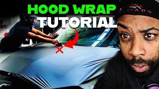 Vinyl Wrap Your Hood For Beginners [upl. by Asp]