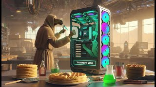 Tower 250 AIO Build Wrap up🧇Benchmark  Gameplay🧇Gamesgiving Gala PC Giveaway waffle rules [upl. by Kippy374]