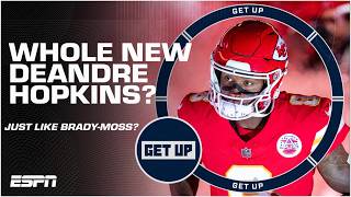 📚 ORLOVSKY’S MATH 📚 DeAndre Hopkins makes the Chiefs ‘IMPOSSIBLE’ to stop in redzone  Get Up [upl. by Ferreby]