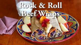 Rock amp Roll Beef Wraps [upl. by Ojyma]