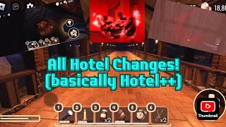 Every Hotel Change After FLOOR 2 Update [upl. by Sedgewick806]