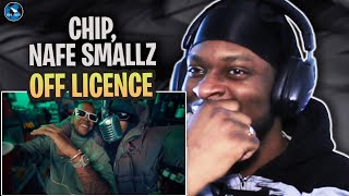 CHIP X NAFE SMALLZ  OFF LICENCE OFFICIAL VIDEO  RAGTALKTV REACTION [upl. by Anoid]