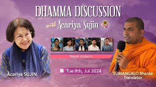 ThaiNepali Dhamma discussion Tue 9th July 2024 [upl. by Lantz]