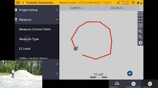 SITEWORKS FAQ Taking a stockpile measurement with Trimble Siteworks [upl. by Joub]