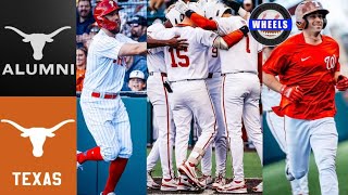 Texas Baseball Alumni Game Highlights  2024 College Baseball Highlights [upl. by Nieberg]