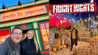 THORPE PARK FRIGHT NIGHTS 2023 Vlog  Inside ALL Scare Mazes [upl. by Endo468]