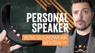 Bose SoundWear Review A Speaker You Can Wear [upl. by Junko605]