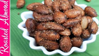 Roasted Almonds  Perfect Salted Almond  Masala Roasted Almond  shorts  shomailas vlogs [upl. by Haneekas486]