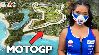 I Visit MANDALIKA MOTOGP 3 billion Race Circuit Indonesia [upl. by Ecnerret212]