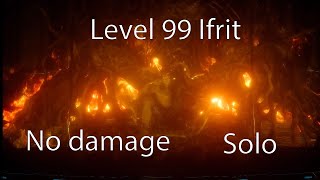 Comrades  Ifrit solo no damage no DW [upl. by Ahsenak]