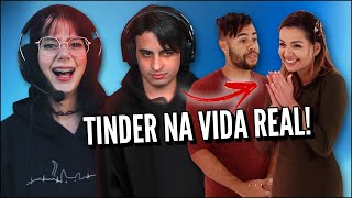 OROCHINHO NO TINDER DA VIDA REAL É INCRÍVEL JOVENS REAGEM [upl. by Kcired]