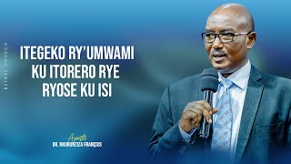 ITEGEKO RYUMWAMI KU TORERO RYE RYOSE KU ISI  Apostle Dr NKURUNZIZA François [upl. by Uke]