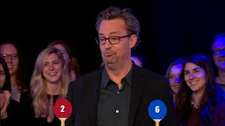 Mathew Perry RIP Friends Trivia Table Tennis challenge  subtitled [upl. by Ajak102]