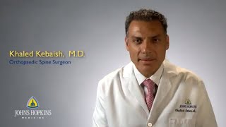 Dr Khaled Kebaish  Orthopaedic Spine Surgeon [upl. by Ohs]