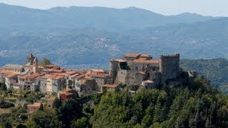 La Lunigiana dal castello Malaspina allantico porto di Luni [upl. by Lienad237]