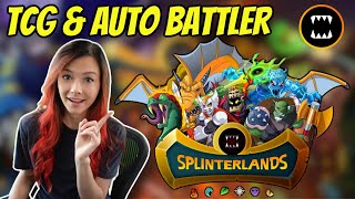 I tried out Splinterlands Introduction  Gameplay [upl. by Sharia]