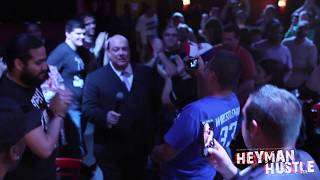 Paul Heymans Entrance at the Jim Ross quotRingsidequot Show in NYC [upl. by Bitthia]