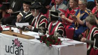 UCLan Graduation Ceremony Monday 5th December 2016  Afternoon [upl. by Aiyn]