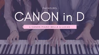 🎵Pachelbel  Canon in D Major  4hands piano [upl. by Nomrac]