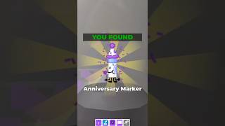 How To Get Anniversary Marker in Find The Markers  Roblox Shorts [upl. by Macintosh265]