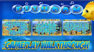 Fishdom Flash Player  Gameplay Walkthrough  Old PC Puzzle Games [upl. by Tsenre]