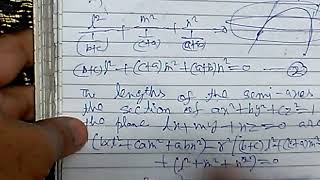 Prove that the section of the conicoid ax2by2cz21 by a tangent plane to the cone x2bcy2 [upl. by Samid]