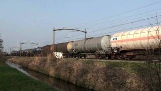 Goederentreinen in Dordrecht Cargotrains in Dordrecht [upl. by Noli]