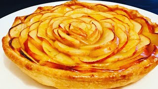 Tarte Aux Pommes  Recette Rapide [upl. by Idroj93]