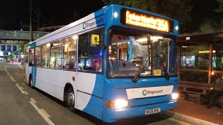 Hillclimb Stagecoach South West 34869 WA06 HNC on Route 35A [upl. by Enamrej]