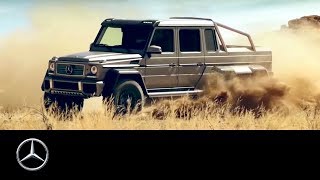 MercedesBenz G 63 AMG 6x6 Latest member of the GClass family [upl. by Suiradal]