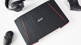 استعراض للحاسب المحمول Acer Aspire VX 15مخصص للألعاب بأقل من 1000 [upl. by Enirroc107]