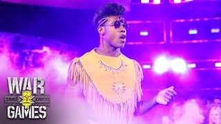 Velveteen Dream makes his fashionable ring entrance NXT TakeOver WarGames WWE Network Exclusive [upl. by Danzig]