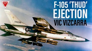 F105 Ejection Over Vietnam  Vic Vizcarra Clip [upl. by Hasin]