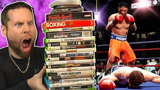 Getting a KNOCKOUT on every Boxing Video Game [upl. by Barnabas]