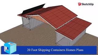 Shipping container workshop design plans  Shipping container workshop plans [upl. by Munniks]