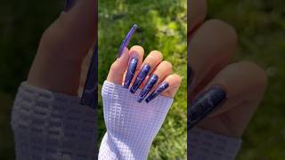 Cat Eye Halloween Airbrush Nail Hack nailhack cateyenails nails nailtutorial dailycharme [upl. by Remo]