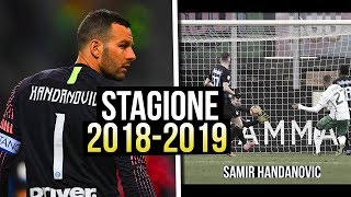 SAMIR HANDANOVIC  1 Minuto di Parate Assurde  Stagione 201819 [upl. by Eenhpad]