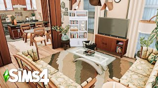 Fancy Family Apartment ✨  The Sims 4 Speed Build Apartment Renovation No CC [upl. by Ainelec]