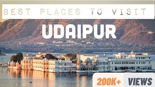 Places to Visit in Udaipur  2 Days Itinerary  Tickets Timing And More [upl. by Anavlis]