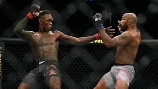 ISRAEL ADESANYA vs YOEL ROMERO HL [upl. by Ahsinyar]