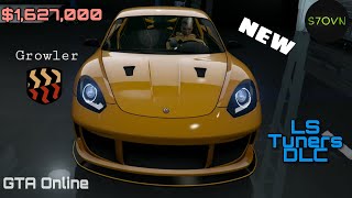 GTA 5 Pfister Growler Clean Customization  GTA Online LS Tuners DLC [upl. by Bordy]