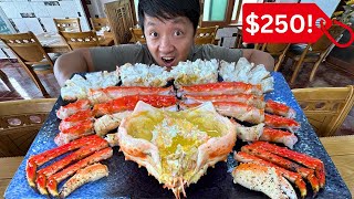 GREATEST Korean WHOLE KING CRAB Lunch Price Negotiable in South Korea Foods to Eat Before You Die [upl. by Callida]