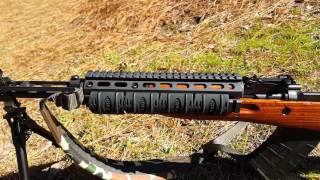 UTG Quad Rail System on YUGO Sks [upl. by Ollie]