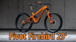 New Pivot Firebird 29quot 2022  XT  XTR Enduro Bike  Review [upl. by Findley730]